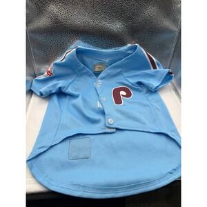 Philadelphia Phillies Dog Jersey Size Small Cooperstown Pets First Pet Clothes